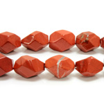Gemstone Bead - Baroque Medium Nugget RED JASPER  (approx. 20mm - 16mm range)