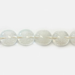 Plastic Bead - Perrier Effect Smooth Oval 20x17MM PERRIER CRYSTAL