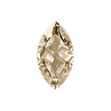Aurora Crystal Point Back Fancy Stone Foiled - Classical Navette 32x17MM GOLDEN SHADOW #0001GSH