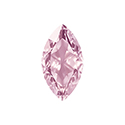 Aurora Crystal Point Back Fancy Stone Foiled - Classical Navette 32x17MM LT ROSE #5002