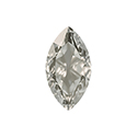 Aurora Crystal Point Back Fancy Stone Foiled - Classical Navette 32x17MM MOONLIGHT #0001MON