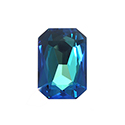 Aurora Crystal Point Back Fancy Stone Foiled - Cushion Octagon 14x10MM BERMUDA BLUE #0001BBL