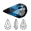 Preciosa Crystal Point Back MAXIMA Fancy Stone - Pear 13x7.8MM MONTANA