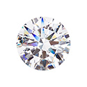 Preciosa Cubic Zirconia Round ALPHA - Diamond Cut 0.9MM WHITE