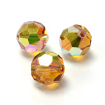 Preciosa Crystal Bead Regular Cut - Round 10MM TOPAZ AB