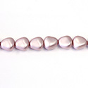 Czech Glass Pearl Bead - Potato 11x9.5MM MATTE LAVENDER