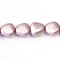 Czech Glass Pearl Bead - Potato 16x14MM MATTE LAVENDER