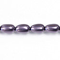 Czech Glass Pearl Bead - Baroque 15x9MM WISTERIA 24921