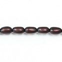 Czech Glass Pearl Bead - Baroque 12x7MM MATTE CHOCOLATE