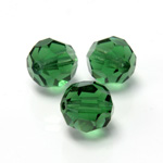 Preciosa Crystal Bead Regular Cut - Round 06MM GREEN TURMALINE