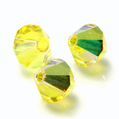 Preciosa Crystal Bead - Bicone 04MM CITRINE AB