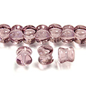Preciosa Czech Pressed Glass Bead - Pellet 04x6MM AMETHYST