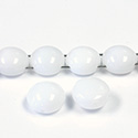 Preciosa Czech Pressed Glass Bead - Candy 08MM ALABASTER
