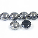 Preciosa Czech Pressed Glass Bead - Candy 08MM CHROME