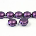 Preciosa Czech Pressed Glass Bead - Candy 08MM PEARL AMETHYST