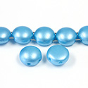 Preciosa Czech Pressed Glass Bead - Candy 08MM PEARL AQUA