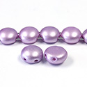 Preciosa Czech Pressed Glass Bead - Candy 08MM PEARL LAVENDER