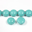 Preciosa Czech Pressed Glass Bead - Candy 08MM TURQUOISE