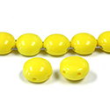 Preciosa Czech Pressed Glass Bead - Candy 08MM YELLOW