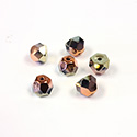 Preciosa Czech Glass Fire Polish Bead - Hill 06MM GOLDRUSH