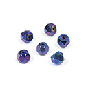 Preciosa Czech Glass Fire Polish Bead - Hill 06MM IRIS BLUE