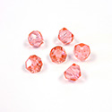 Preciosa Czech Glass Fire Polish Bead - Hill 06MM PINK