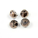 Preciosa Czech Glass Fire Polish Bead - Hill 08MM ANTIQUE COPPER
