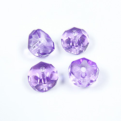 Preciosa Czech Glass Fire Polish Bead - Hill 08MM PURPLE