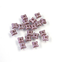 Preciosa Czech Pressed Glass Bead - Orion 03x5mm PURPLE LUSTER 02010/14496