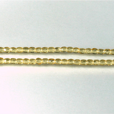 Czech Glass Fire Polish Bead - Round 02MM TOPAZ