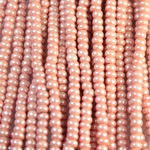 Preciosa Czech Glass Seed Bead - Round 06/0 TERRA DYE ROSE LUSTER 07631