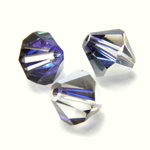 Preciosa Crystal Bead - Bicone 06MM HELIOTROPE