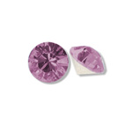 Swarovski Crystal Point Back XILION Foiled Chaton - PP18 AMETHYST