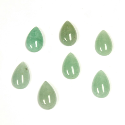 Gemstone Cabochon - Pear 10x6MM AVENTURINE