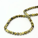 Gemstone Bead - Smooth Round 06MM YELLOW TURQUOISE