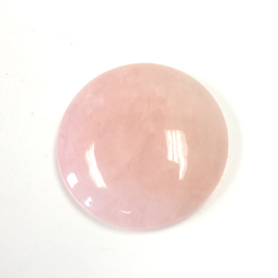 Gemstone Cabochon - Round 30MM ROSE QUARTZ