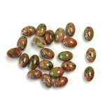 Gemstone Cabochon - Oval 06x4MM EPIDOTE