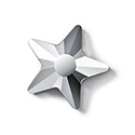 Preciosa Crystal Flat Back Fancy HOTFIX Stone MAXIMA - Star 05MM CRYSTAL LARADOR (CAL Silver)