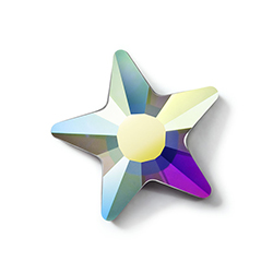 Preciosa Crystal Flat Back Fancy HOTFIX Stone MAXIMA - Star 05MM CRYSTAL AB