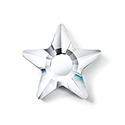 Preciosa Crystal Flat Back Fancy HOTFIX Stone MAXIMA - Star 05MM CRYSTAL