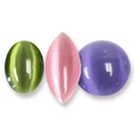 Fiber-Optic (Cats Eye) Cabochons