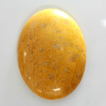 Gemstone Cabochon - Oval 40x30MM YELLOW JASPER