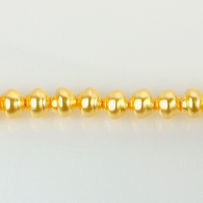 Czech Glass Pearl Bead - Snail Shell 06MM SUN 70081