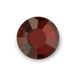 Asfour Crystal Flat Back Chaton Rose - 34SS GARNET