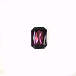 Glass Point Back Tin Table Cut (TTC) Stone - Cushion Octagon 06x4MM AMETHYST