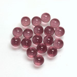 Glass No-Hole Ball - 06MM LT AMETHYST