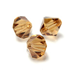 Preciosa Crystal Bead - Bicone 04MM LT COLORADO TOPAZ