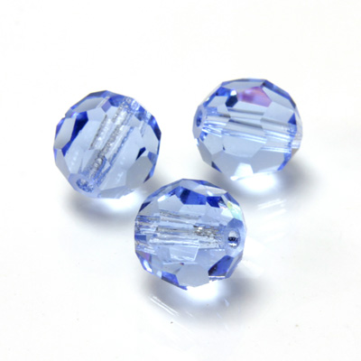 Preciosa Crystal Bead Regular Cut - Round 08MM LT SAPPHIRE
