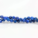 Gemstone Bead - Faceted Round 06MM LAPIS LAZULI