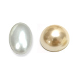 Plastic Pearl Cabochons